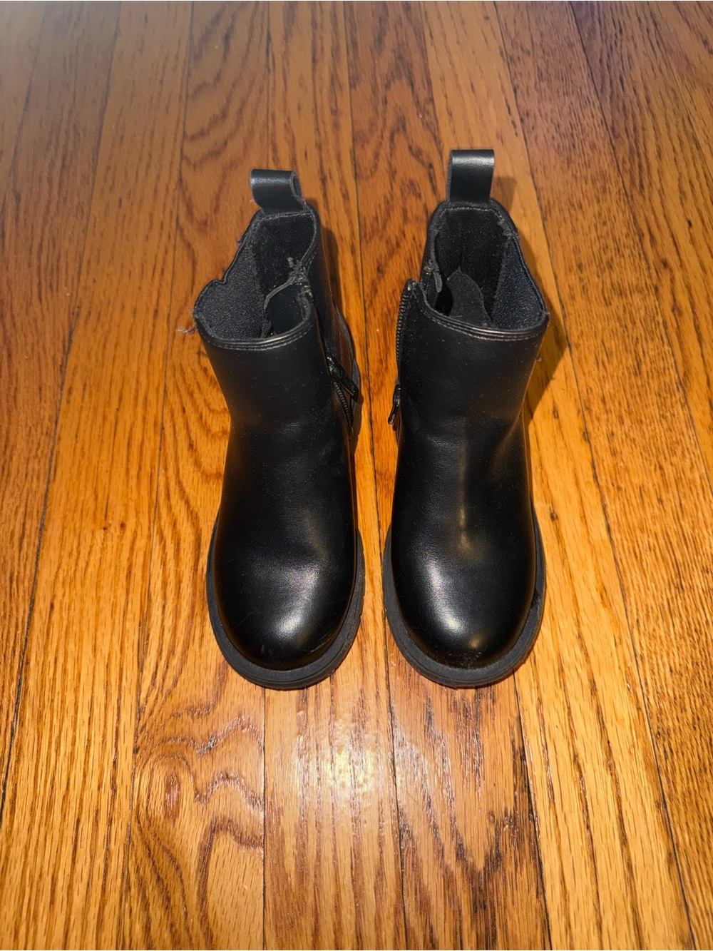 GAP Kids Black Pull-On Chelsea Boots